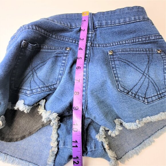 COTTON Stretchy Sexy Denim Shorts Size S or Size M - Picture 6 of 15